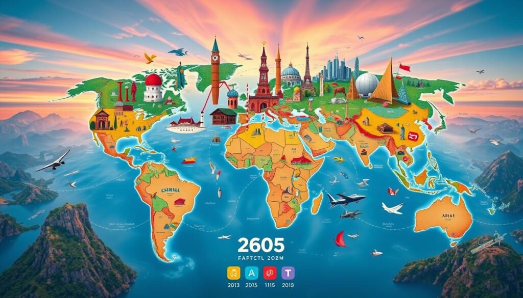 Plan de viaje para conocer el mundo en 365 Dias