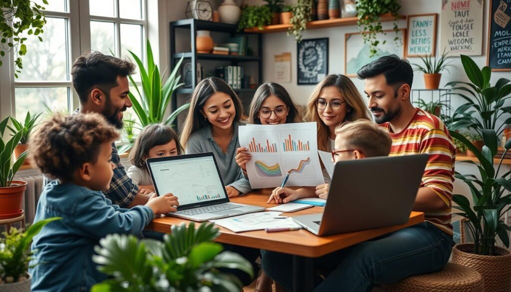 familia emprendedora