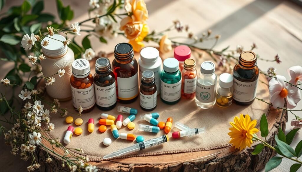 Medicamentos para tratamiento de fertilidad